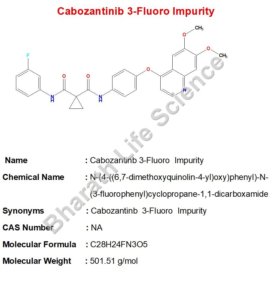 Cabozantinb 3-Fluoro  Impurity
